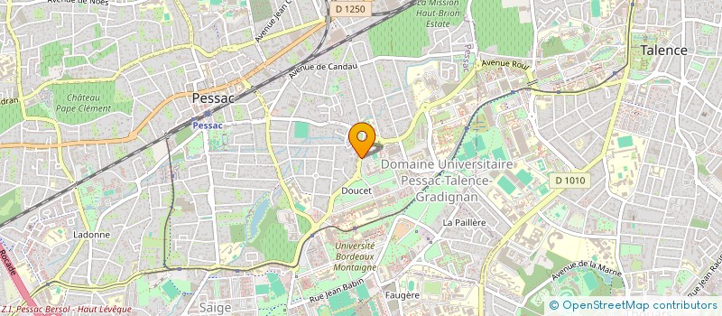 localisation de l'entreprise MADAME KRISTEL AVEROUS  PESSAC