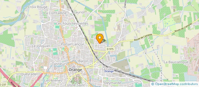 localisation de l'entreprise MADAME KRISTEL BONVALET à ORANGE