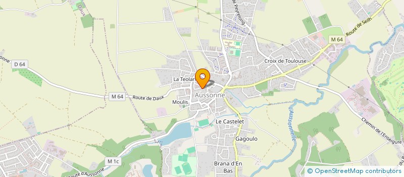 localisation de l'entreprise MADAME KRISTEL HALMAN à AUSSONNE