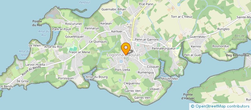 localisation de l'entreprise MADAME KRISTEL LE VASSEUR  LOGONNA-DAOULAS