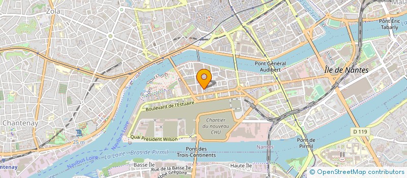 localisation de l'entreprise MADAME KRISTEL MOLETTE à NANTES