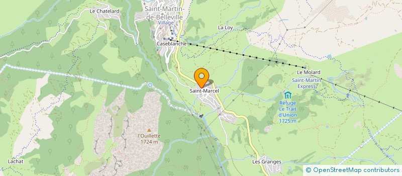 localisation de l'entreprise MADAME KRISTELL GILCART  LES BELLEVILLE