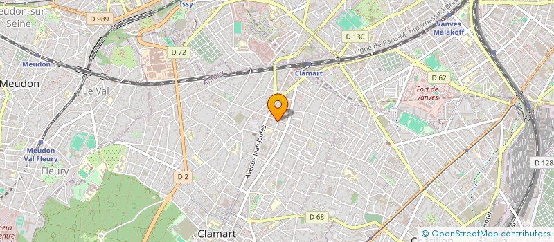 localisation de l'entreprise MADAME KRISTELL KOUBA A BESSON à CLAMART