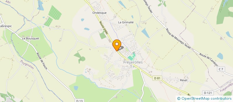 localisation de l'entreprise MADAME KRISTELL LAROCHE à FREJAIROLLES