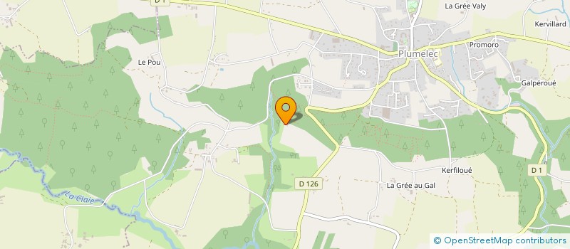 localisation de l'entreprise MADAME KRISTELL LE BIHAN à PLUMELEC