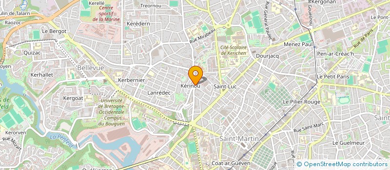 localisation de l'entreprise MADAME KRISTELL LE FESSANT à BREST