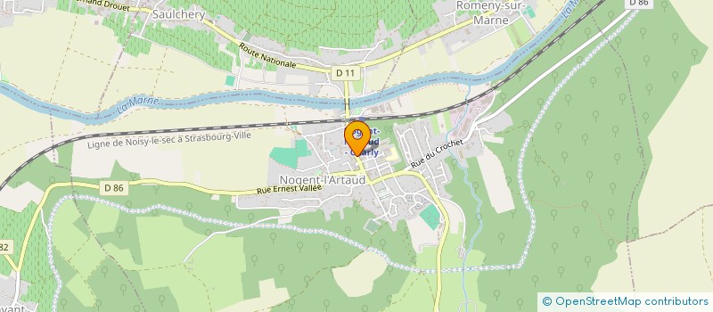 localisation de l'entreprise MADAME KRISTELL LEVIGOUREUX  VILLIERS-SAINT-DENIS