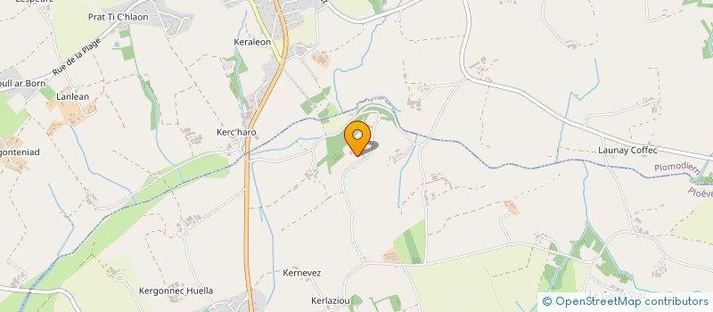 localisation de l'entreprise MADAME KRISTELL QUEMENER  PLOEVEN