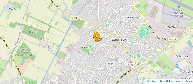 localisation de l'entreprise MADAME KRISTELL SALATA  CUGNAUX