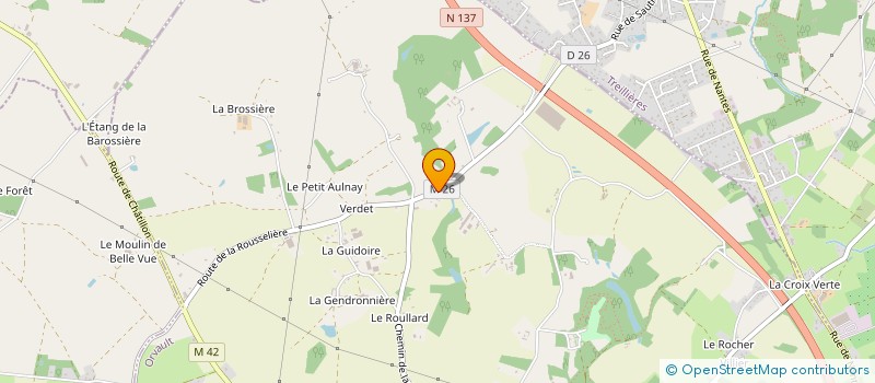 localisation de l'entreprise MADAME KRISTELL VANDABLE à ORVAULT