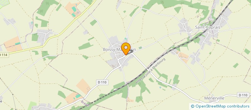 localisation de l'entreprise MADAME KRISTELLE CONGI  PERDREAUVILLE