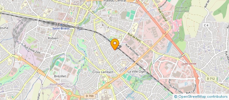 localisation de l'entreprise MADAME KRISTELLE JALANS à SAINT-BRIEUC