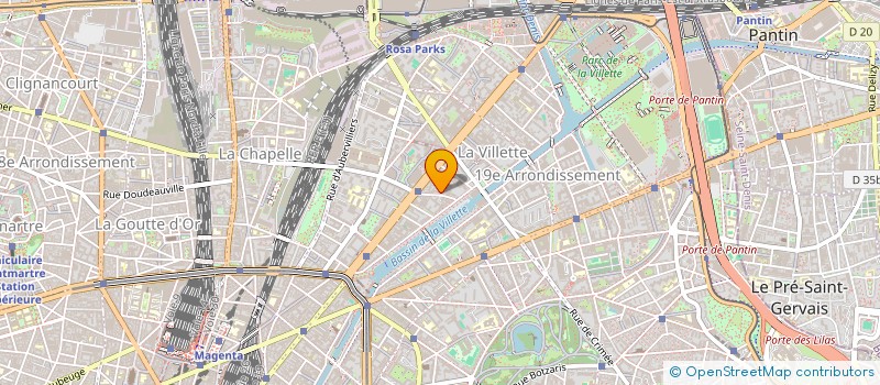 localisation de l'entreprise MADAME KRISTELLE KORECKA  PARIS