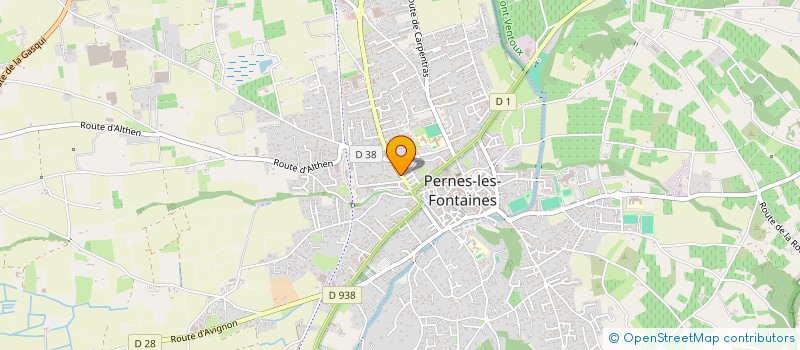 localisation de l'entreprise MADAME KRISTELLE LEVASSEUR à CARPENTRAS
