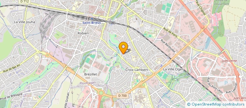 localisation de l'entreprise MADAME KRISTEN LE SIDANER à SAINT-BRIEUC