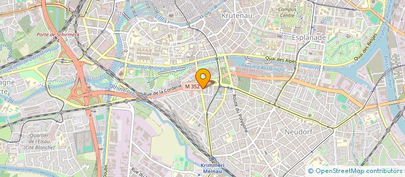 localisation de l'entreprise MADAME KRISTI XHEMALAJ à STRASBOURG