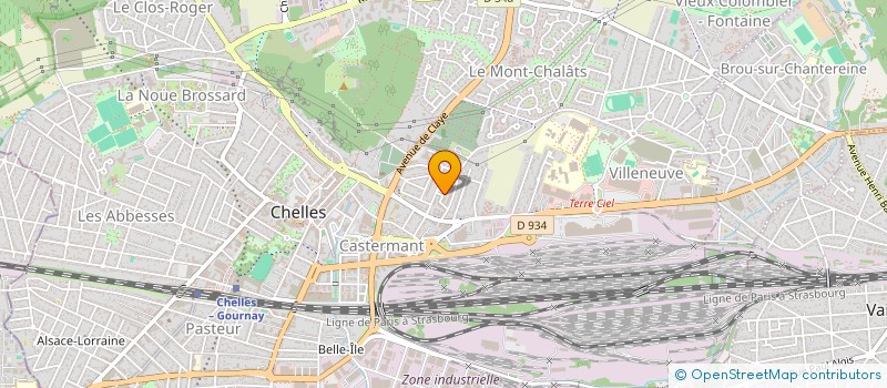 localisation de l'entreprise MADAME KRISTIE MANUS  CHELLES