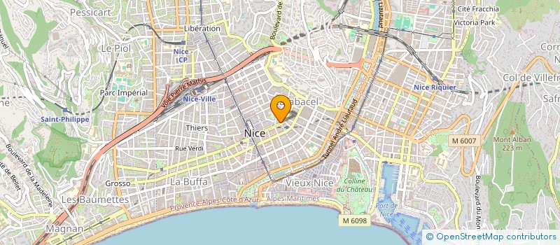 localisation de l'entreprise MADAME KRISTIE RENAUD  NICE