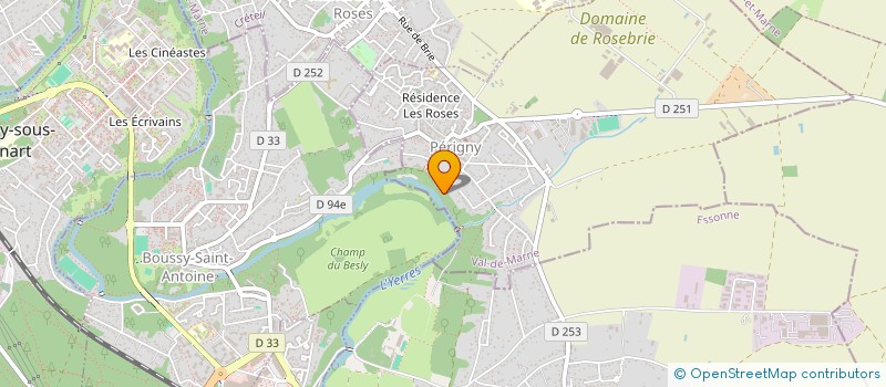 localisation de l'entreprise MADAME KRISTIN BURK  PERIGNY