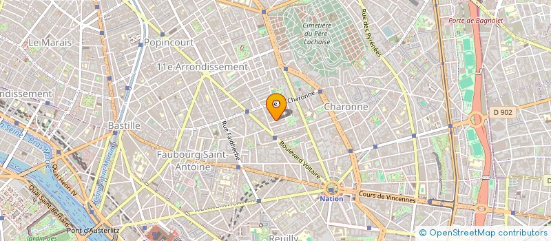 localisation de l'entreprise MADAME KRISTINA ALAKHVERDIEVA  PARIS