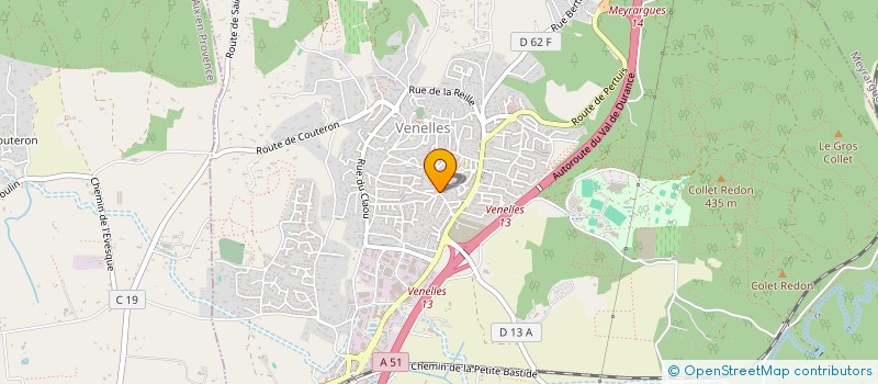 localisation de l'entreprise MADAME KRISTINA BEDEL  VENELLES