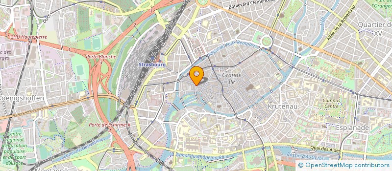 localisation de l'entreprise MADAME KRISTINA IANCU à STRASBOURG