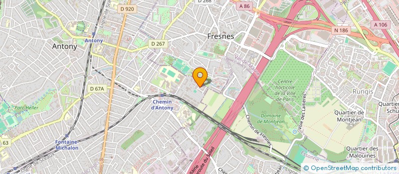 localisation de l'entreprise MADAME KRISTINA JANKOVIC à ANTONY