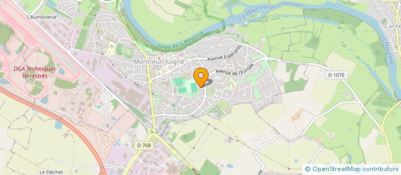 localisation de l'entreprise MADAME KRISTINA KARAPETYAN  MONTREUIL-JUIGNE