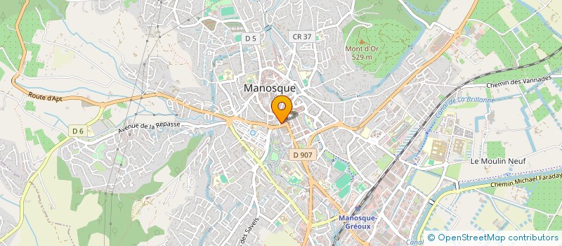 localisation de l'entreprise MADAME KRISTINA LEE à MANOSQUE
