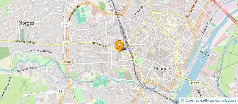 localisation de l'entreprise MADAME KRISTINE ALMASYAN  ROANNE