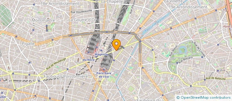 localisation de l'entreprise MADAME KRISTINE HAKIM  PARIS