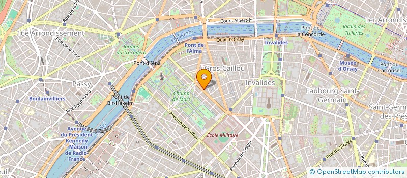 localisation de l'entreprise MADAME KRISTINE LUNN  PARIS