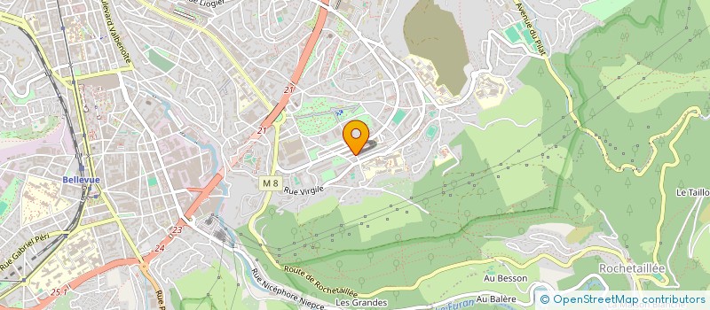 localisation de l'entreprise MADAME KRISTINE SETAGHYAN  SAINT-ETIENNE