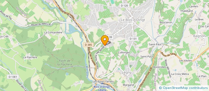 localisation de l'entreprise MADAME KRISZTINA POVILAITIS  LEGNY