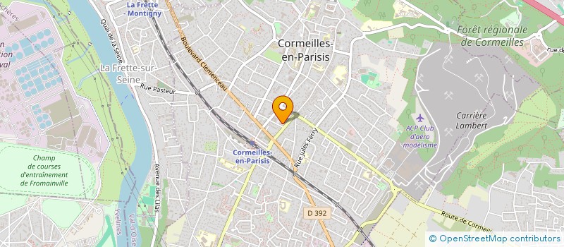 localisation de l'entreprise MADAME KRISZTINA TOROK  CORMEILLES-EN-PARISIS