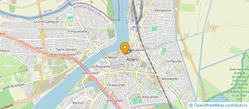 localisation de l'entreprise MADAME KRIYA RYNJAH  ARLES