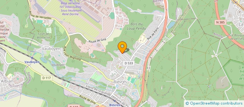 localisation de l'entreprise MADAME KRUMA FESGUS  BIEVRES