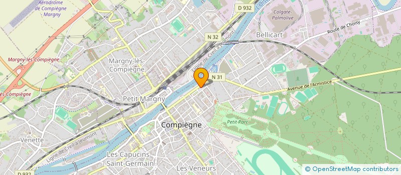localisation de l'entreprise MADAME KRYSTA CORREIA à LEVALLOIS-PERRET