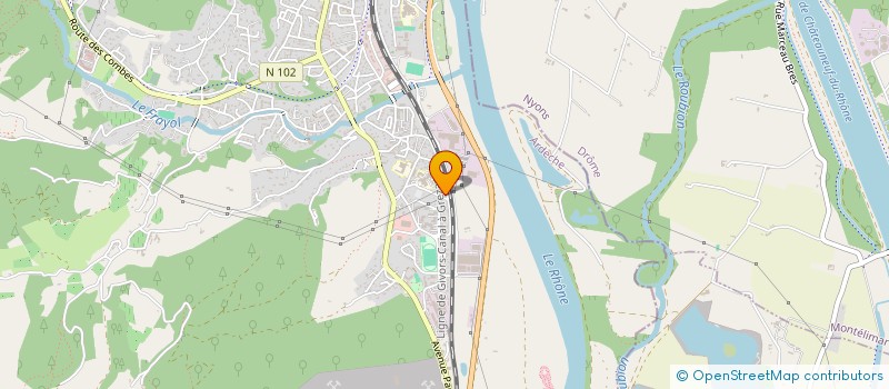 localisation de l'entreprise MADAME KRYSTAL LAFONT  LE TEIL