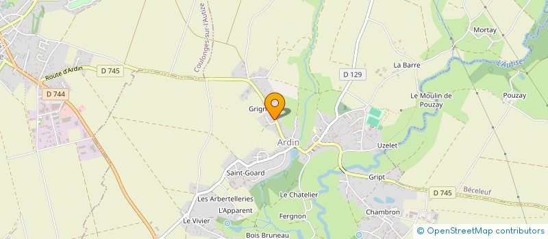 localisation de l'entreprise MADAME KRYSTAL LE FORMAL  ARDIN