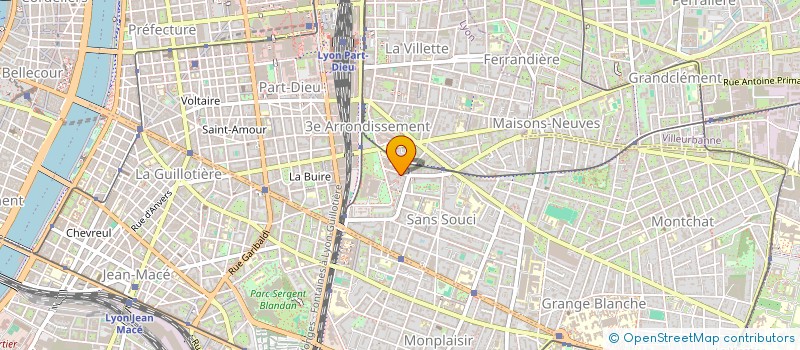 localisation de l'entreprise MADAME KRYSTAL LUVUMBO  LYON