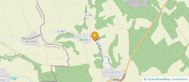 localisation de l'entreprise MADAME KRYSTEL BOVY à LA SAULSOTTE