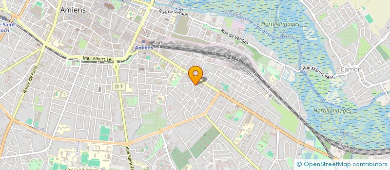 localisation de l'entreprise MADAME KRYSTEL NUNEZ  AMIENS