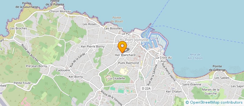 localisation de l'entreprise MADAME KRYSTELL BOUHIER  L'ILE-D'YEU