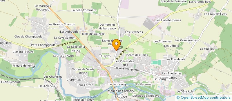 localisation de l'entreprise MADAME KRYSTELL JANIK  TRUYES