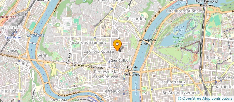 localisation de l'entreprise MADAME KRYSTELLE BESSON  LYON