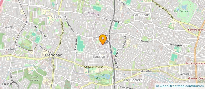 localisation de l'entreprise MADAME KRYSTELLE DUMAY  BORDEAUX