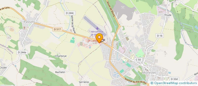 localisation de l'entreprise MADAME KRYSTIE PILETTE  ARANDON-PASSINS