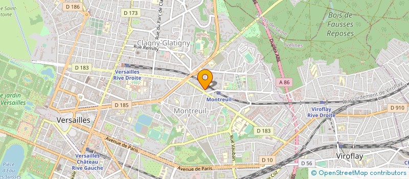localisation de l'entreprise MADAME KRYSTYNA PIWOWAR à VERSAILLES