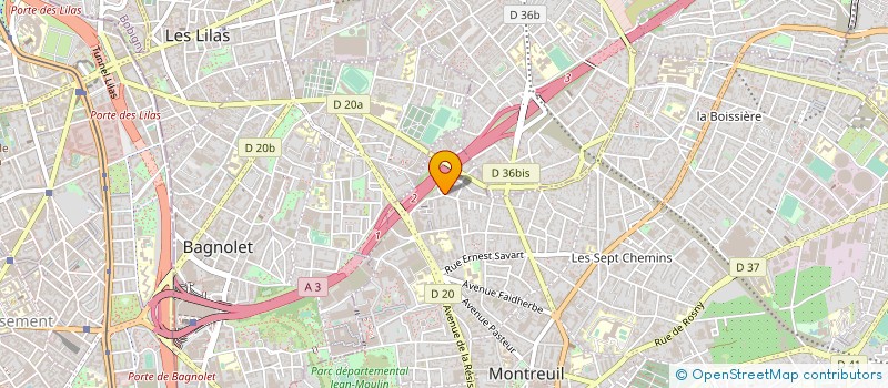 localisation de l'entreprise MADAME KRYSTYNE ROY à MONTREUIL